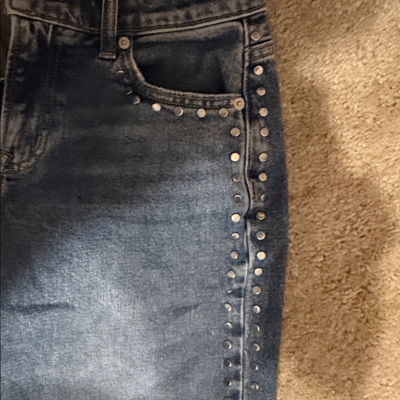 PINK Victoria's Secret Blue Flare Jeans - Picture 3 of 6